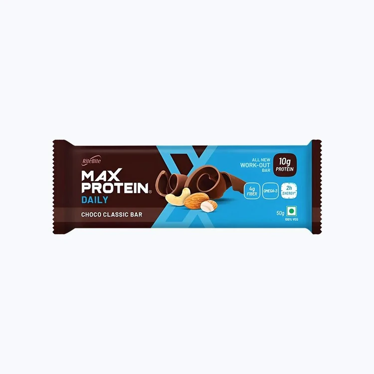 RiteBite Max Protein Daily Choco Classic 10 g Protein Bar