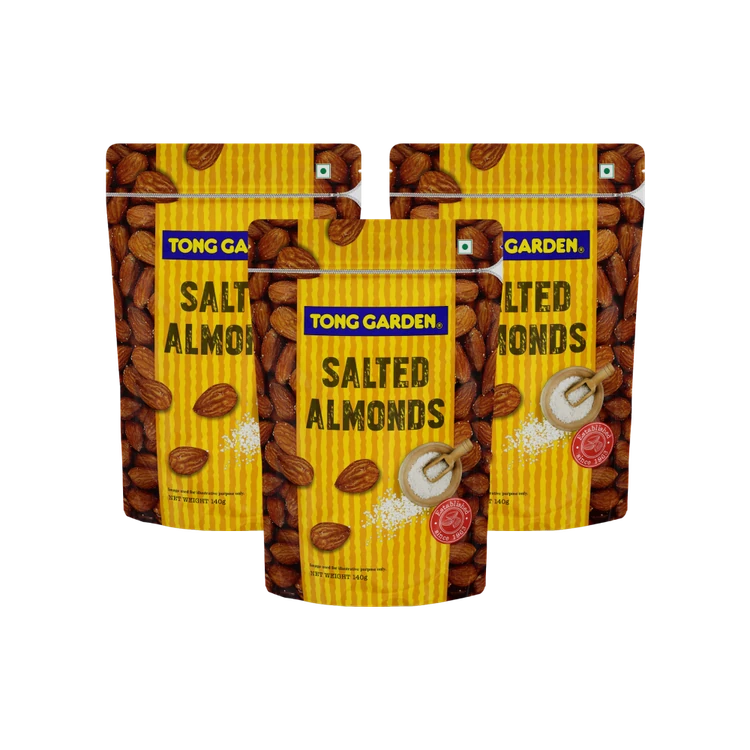 Tong Garden Salted Almonds - Pack of 3