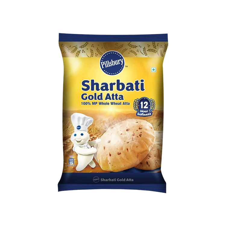 Pillsbury Gold Sharbati Atta (Sharbati Hittu)