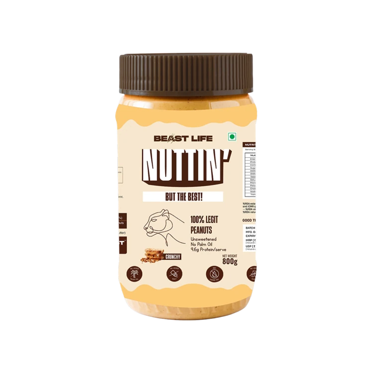 BeastLife Nuttin Crunchy Peanut Butter