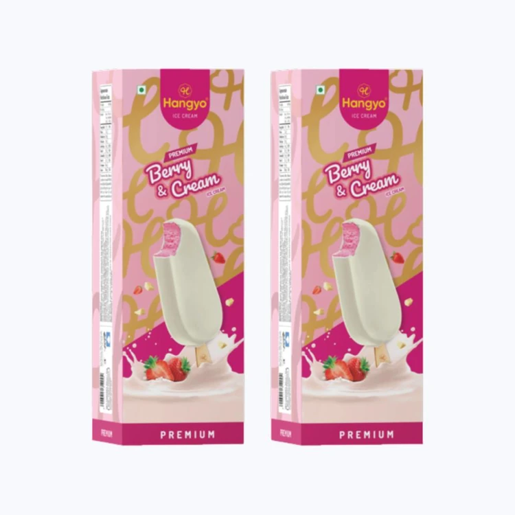 Hangyo Premium Berry & Cream Ice Cream Stick - Pack of 2