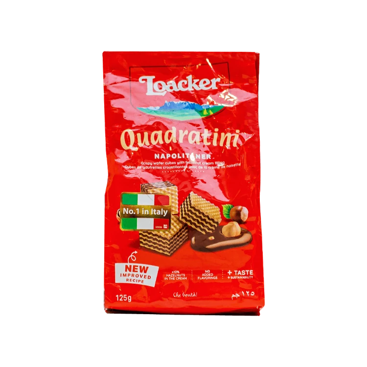 Loacker Quadratini Napolitaner Wafers