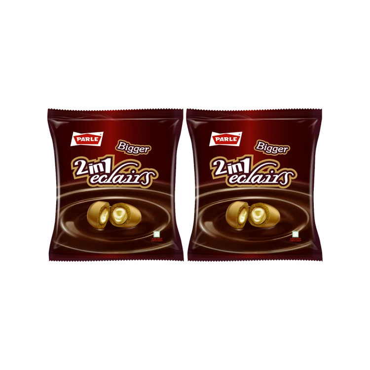 Parle 2in1 Eclairs Bigger Candy - Pack of 2