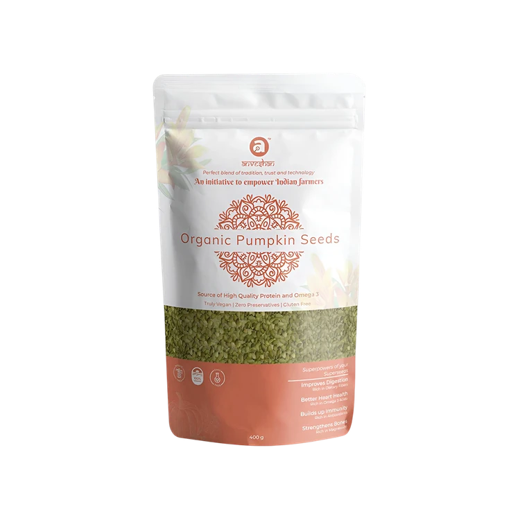 Anveshan Raw Organic Pumpkin Seeds