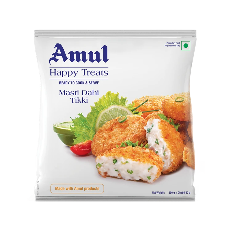 Amul Happy Treats Masti Dahi Tikki/ Veg Kebab