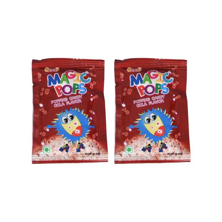 Magic Pops Popping Candy - Cola Flavour - Pack of 2