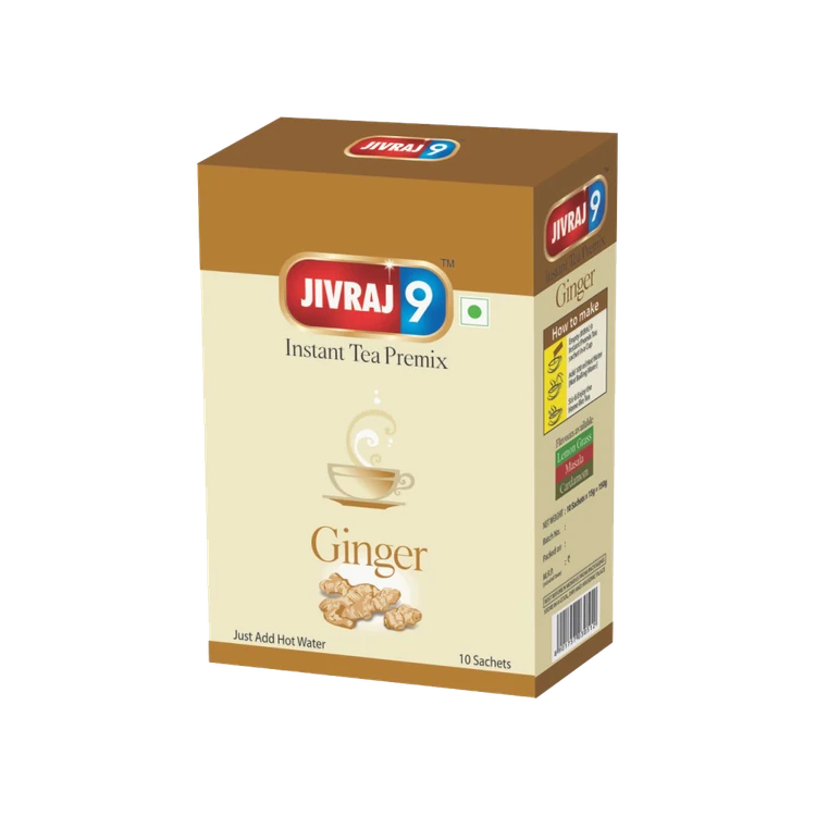 Jivraj 9 Ginger Instant Tea Premix