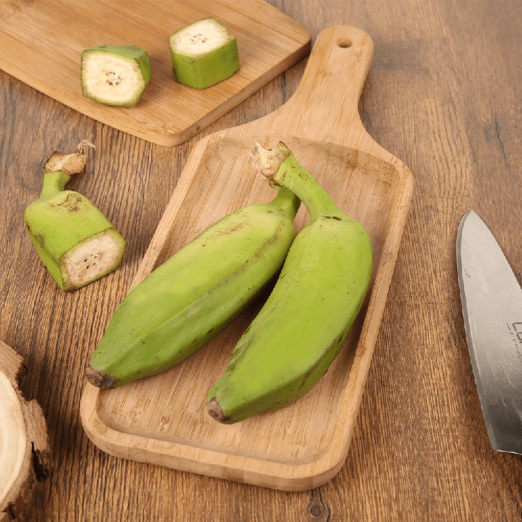 Organically Grown Raw Banana - 2 pieces (Baale Kayi)