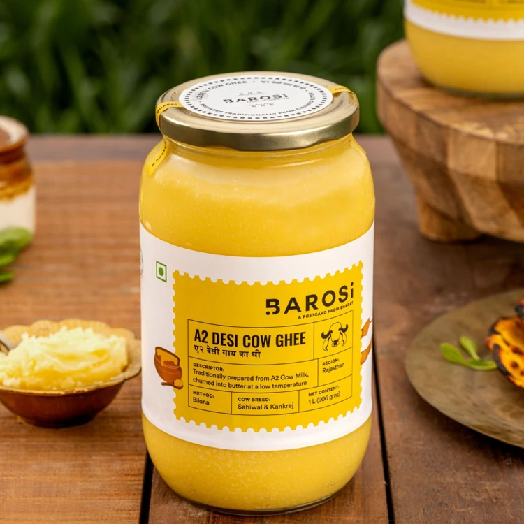 Barosi Desi Cow A2 Ghee (A2 Tuppa)
