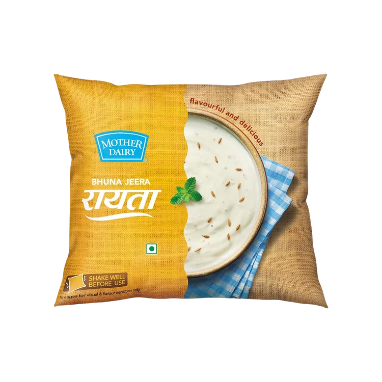 Mother Dairy Bhuna Jeera Pouch Curd