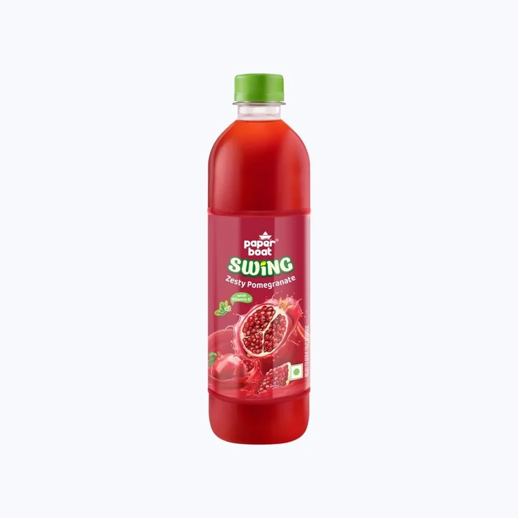 paper boat Swing Zesty Pomegranate Juice