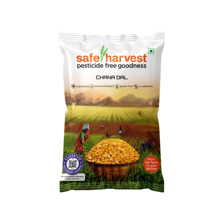 Safe Harvest Pesticide-Free Chana Dal