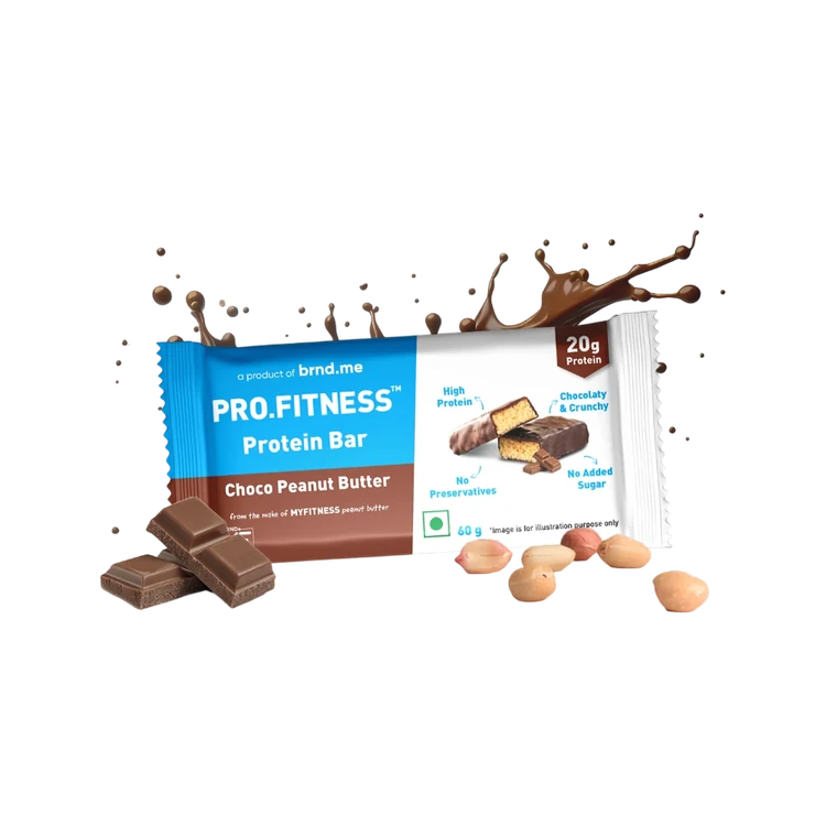 PRO.FITNESS 20g Protein Bar (Choco Peanut Butter)