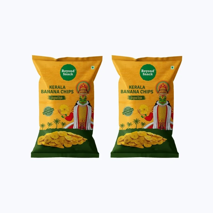Beyond Snack Kerala Original Style Banana Chips - Pack of 2