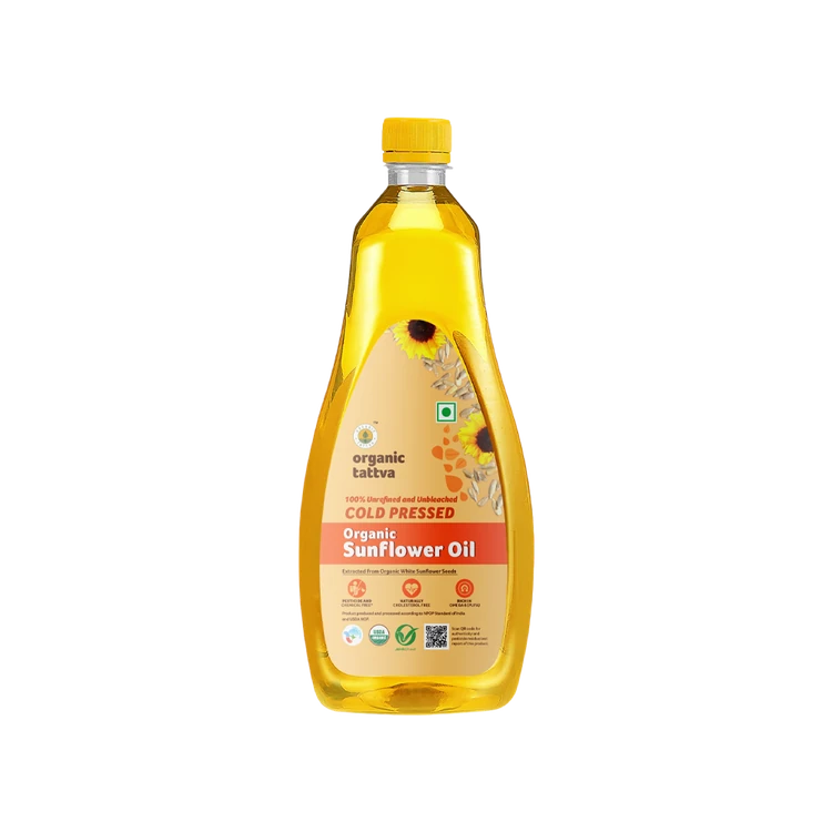 Organic Tattva Organic Cold Pressed Sunflower Oil