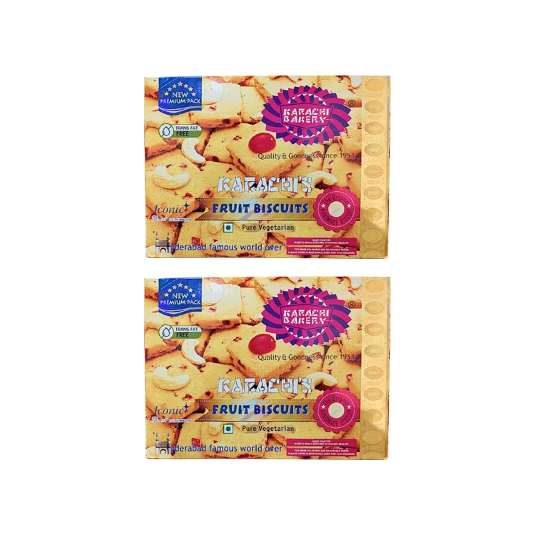 Karachi Bakery Fruit Bakery Cookies - Pack of 2
