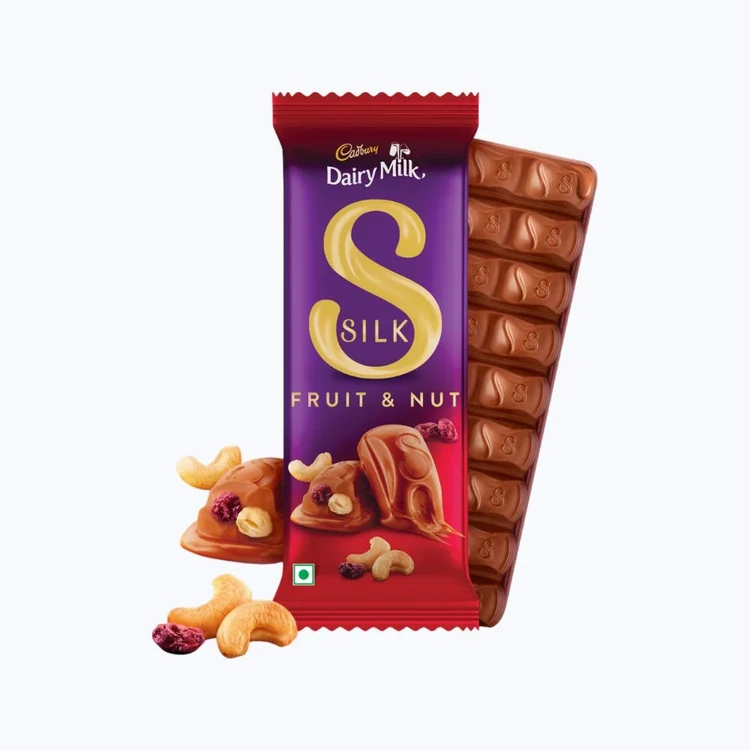 Cadbury Dairy Milk Silk Fruit & Nut Milk Chocolate Bar