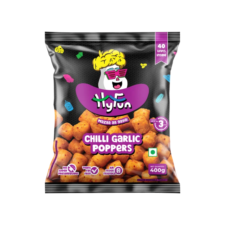 HyFun Chilli Garlic Poppers Nuggets