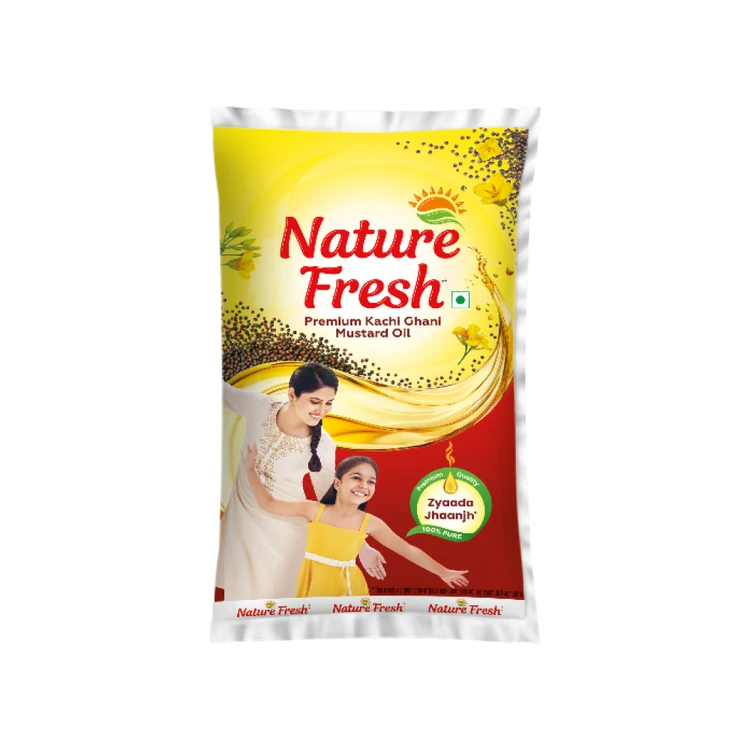 Nature Fresh Kachi Ghani Mustard Oil (Sasive Enne)