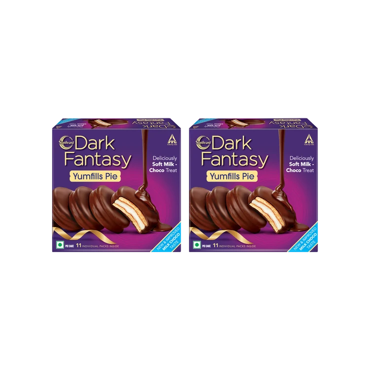 Sunfeast Dark Fantasy Yumfills Choco Pie - Pack of 2