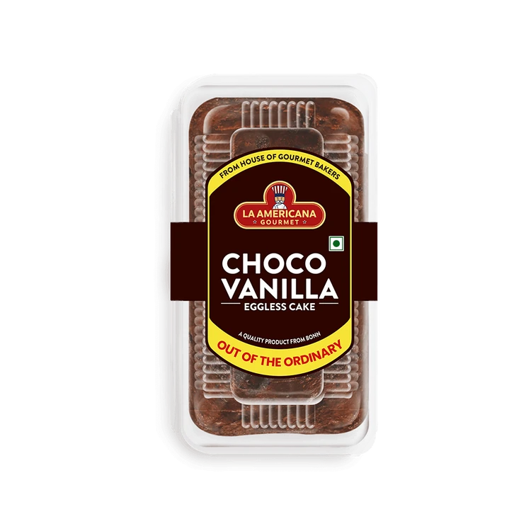 La Americana Eggless Choco Vanilla Fresh Bakery Cake