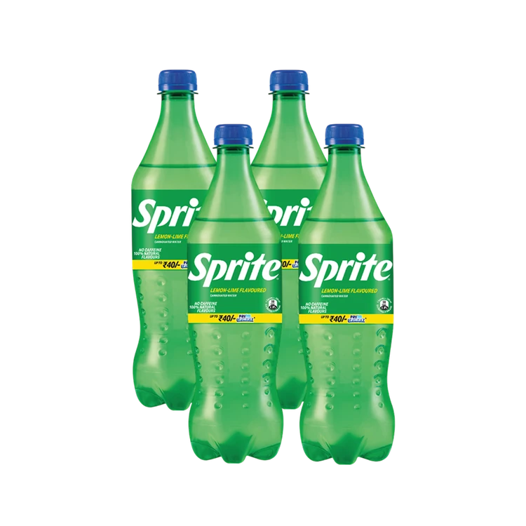 Sprite Lime Flavored Lime Soft Drink 750 ml - Pack of 4