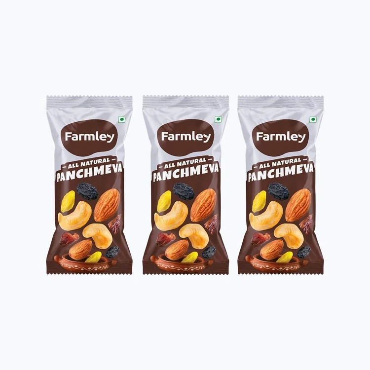 Farmley Panchmeva Dry Fruit Mix - Pack of 3 (Dry Fruit Mishrana)