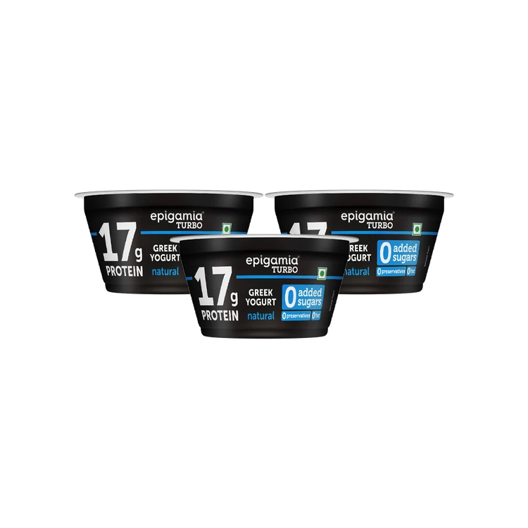 epigamia Turbo Greek Yogurt - Pack of 3