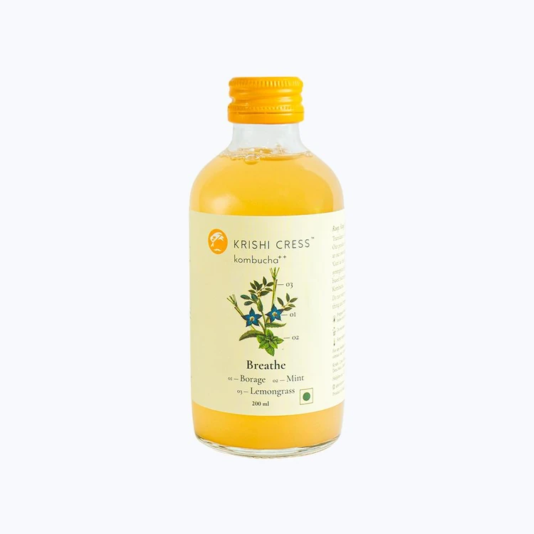 Krishi Cress Breathe Kombucha