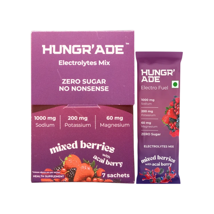 Hungr'Ade Electrolyte Mix (Mixed Berries)