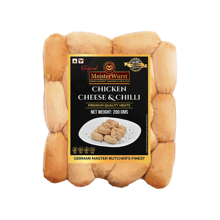 MeisterWurst Cheese & Chilli Chicken Sausage