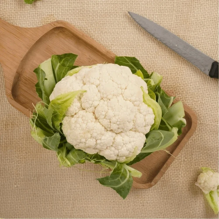 Fresh Organically Grown Cauliflower - 1 piece (400-600 g)
