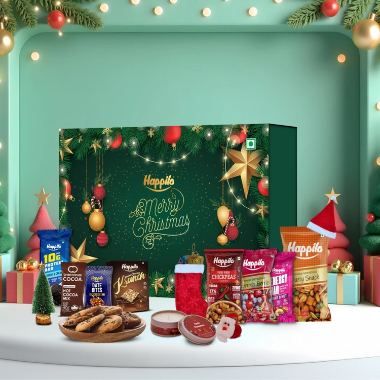 Happilo Christmas Dry Fruits Gift Pack Comet