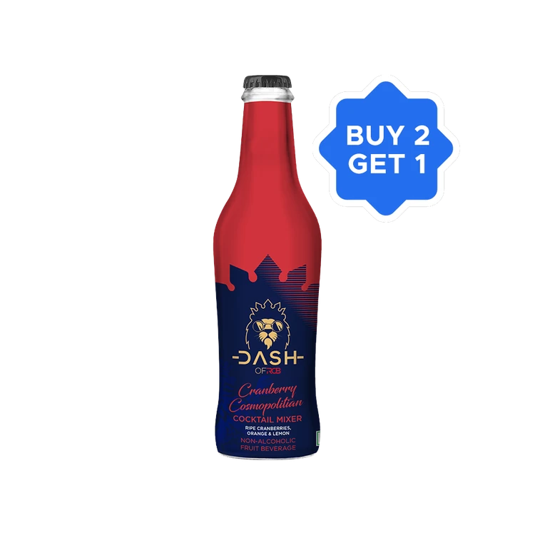 Dash of RCB Cranberry Cosmopolitian Cocktail Mix - Buy 2 Get 1 Free