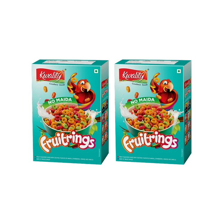 Kwality Fruitrings Cereal - Pack of 2
