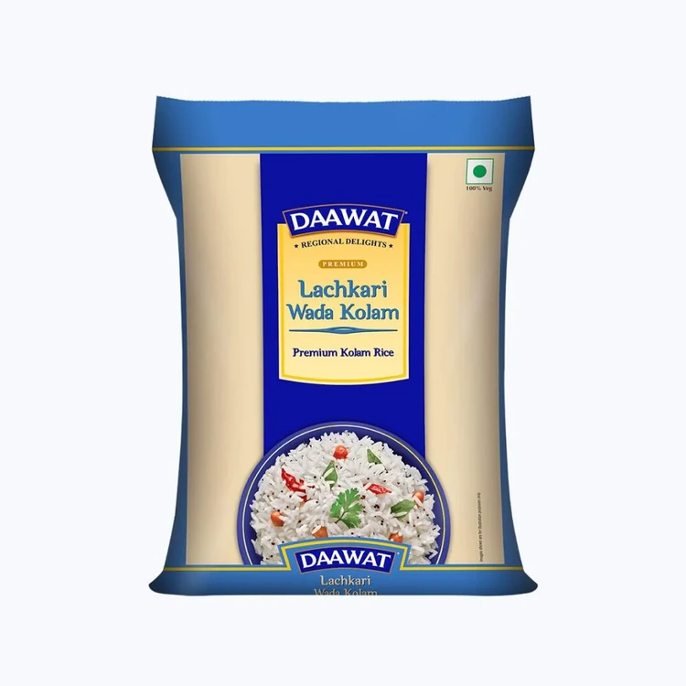 Daawat Lachkari Wada Kolam Rice (Medium Grain) (Kolam Akki)