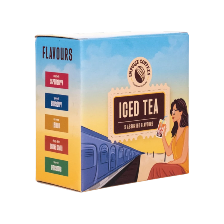 Impulse coffees Assorted Ice Tea Premix Pack