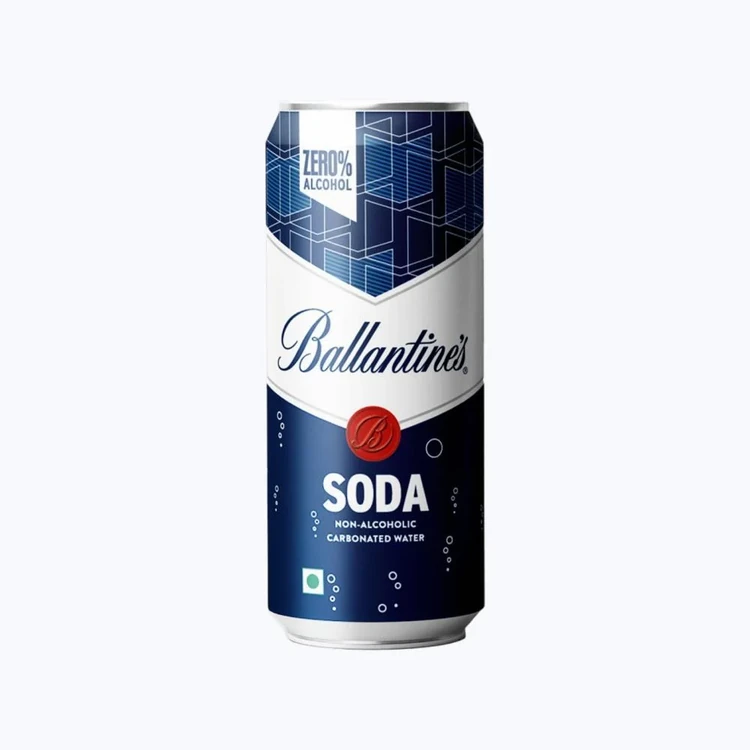 Ballantines Non-Alcoholic Carbonated Soda Water