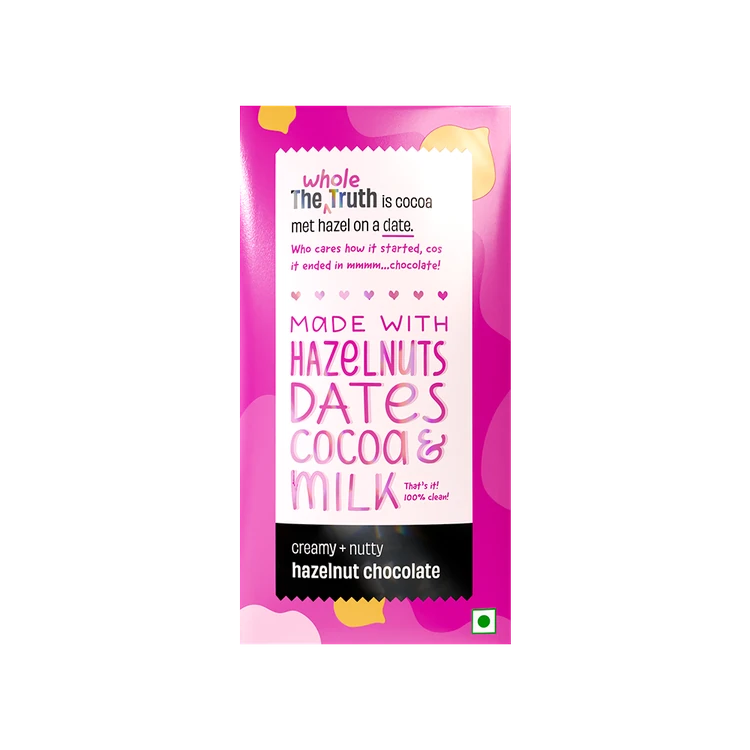 The Whole Truth Creamy Nutty Hazelnut Chocolate