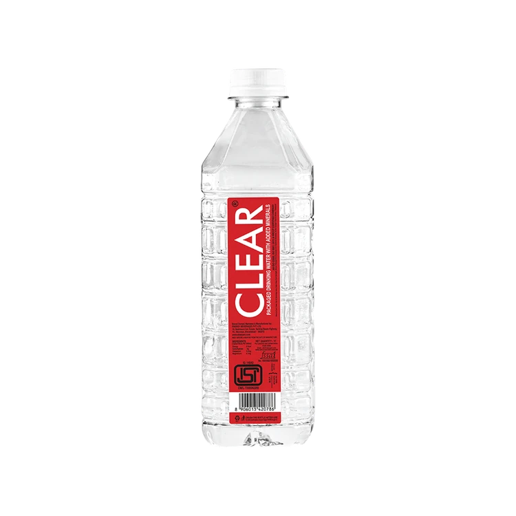 Clear Drinking Mineral Water