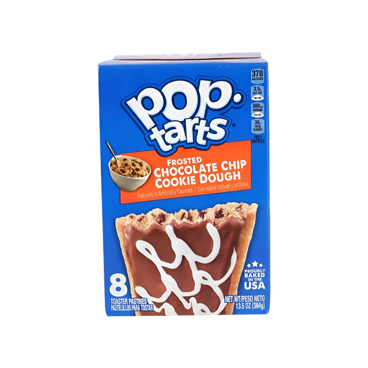 Kellogg's Pop Tarts Frosted Chocolate Chip Cookie Dough