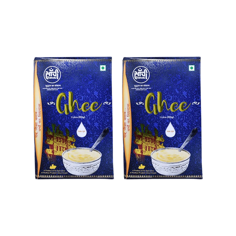 Sanchi Pure Ghee - Pack of 2 (Tuppa)