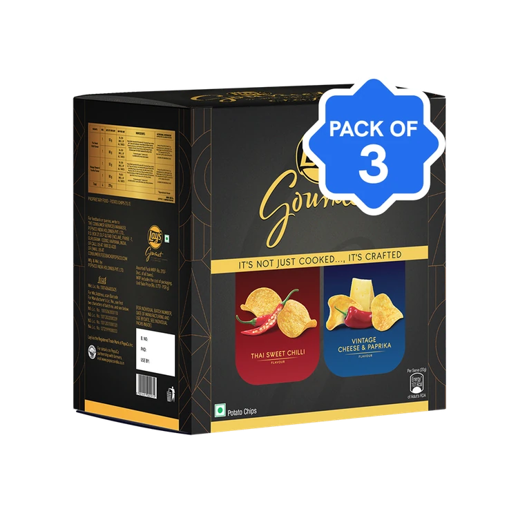 Lay's Gourmet Gift Pack (270 g) - Pack of 3