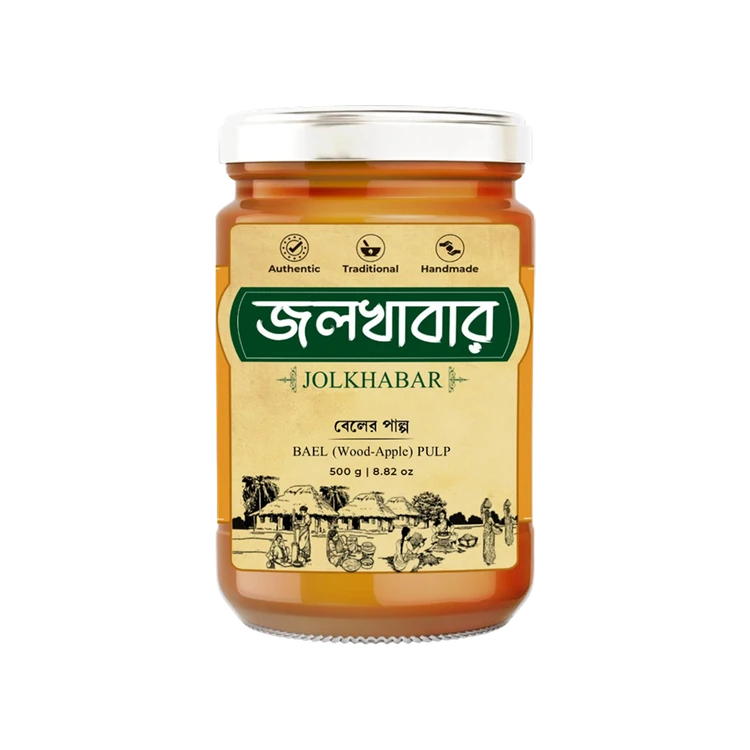 Jolkhabar Bel/Bael/Wood Apple Fruit Pulp