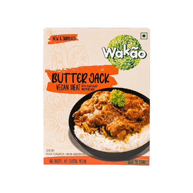 Wakao Foods ButterJack Vegan Meat Ready to Cook Jackfruit