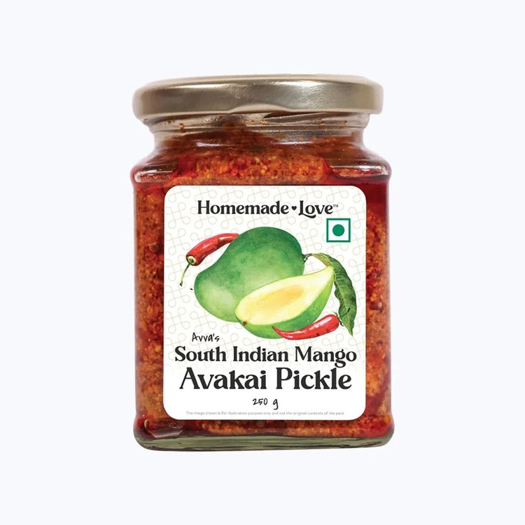 Homemade Love Avakai Mango Pickle