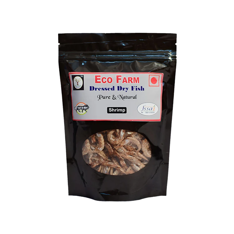 Eco Farm Dressed Dry Fish Shrimp (Frozen)
