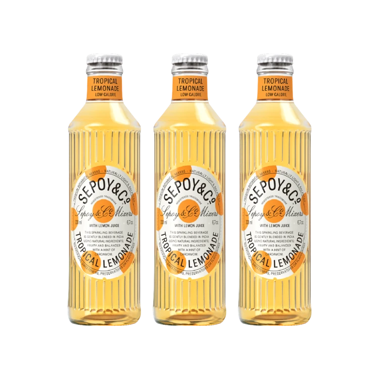 Sepoy & Co. Tropical Lemonade Sparkling Drink - Pack of 3
