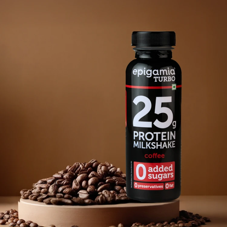 epigamia Turbo Coffee Protein Milkshake