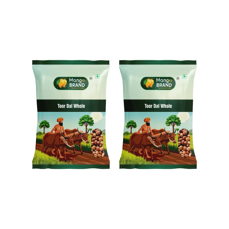 Mango Premium Toor Dal/Toor Dal Whole - Pack of 2 (Togari Bele)